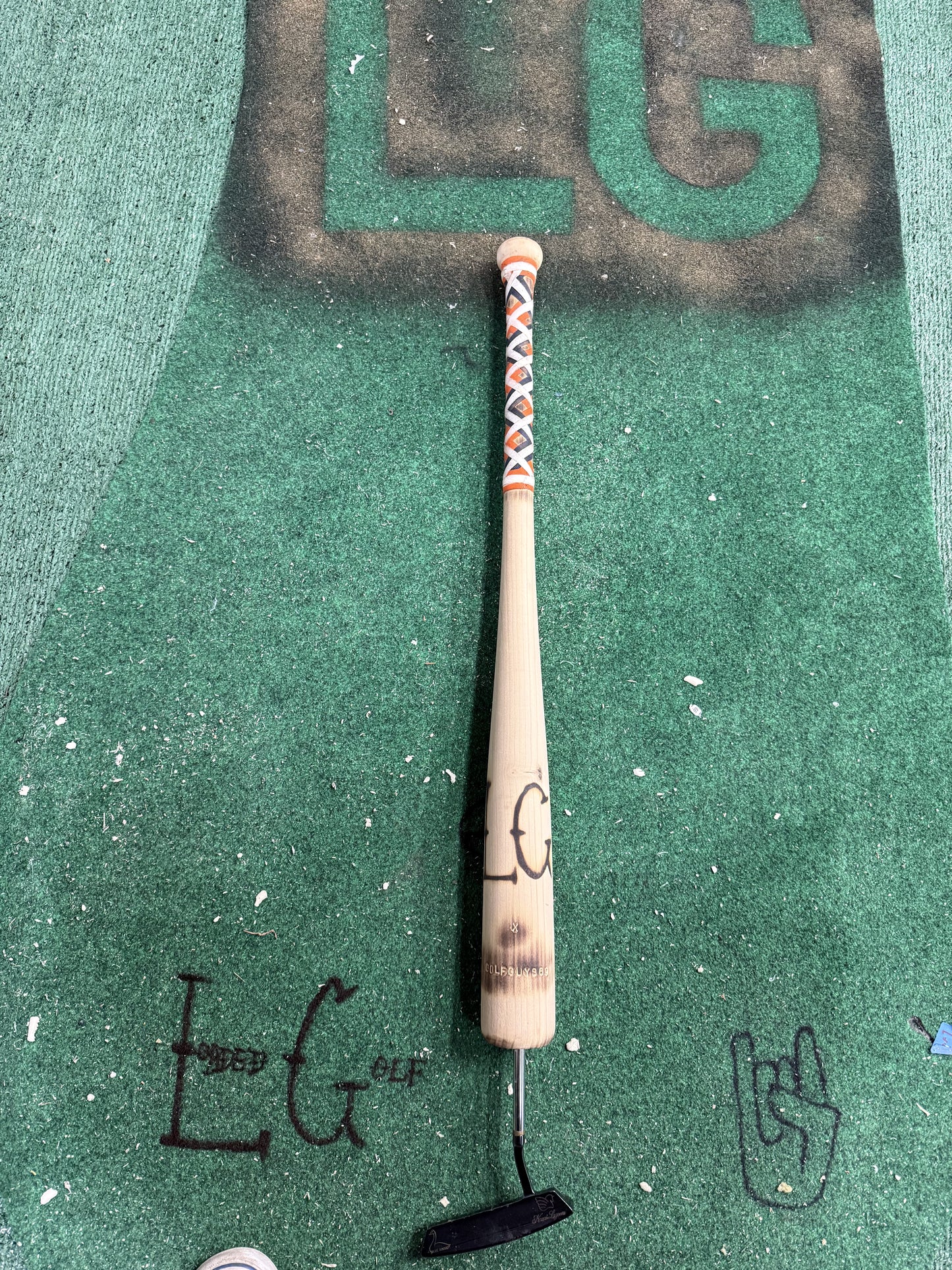 Custom One-of-One Bat Putter