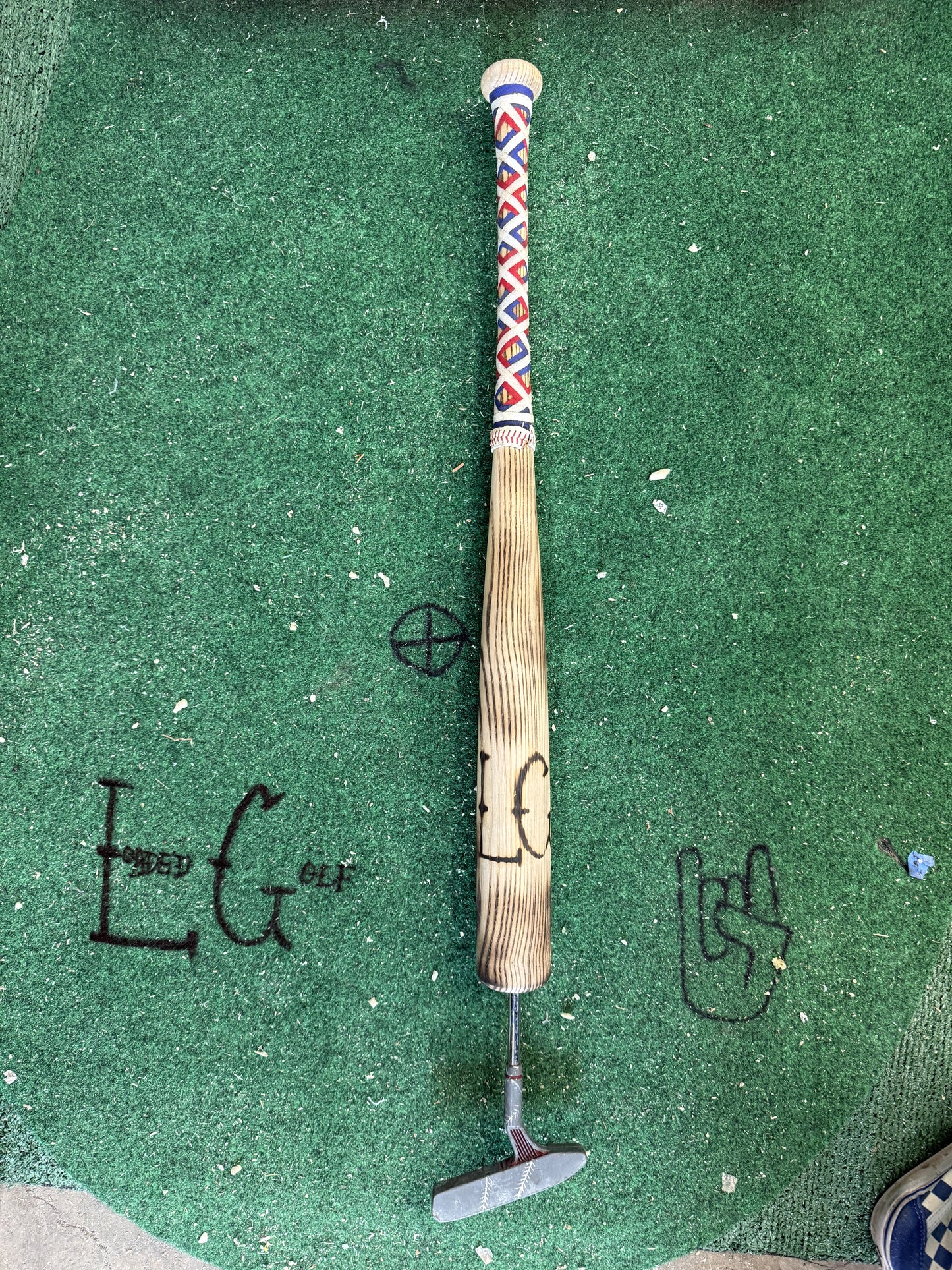 Custom One-of-One Bat Putter