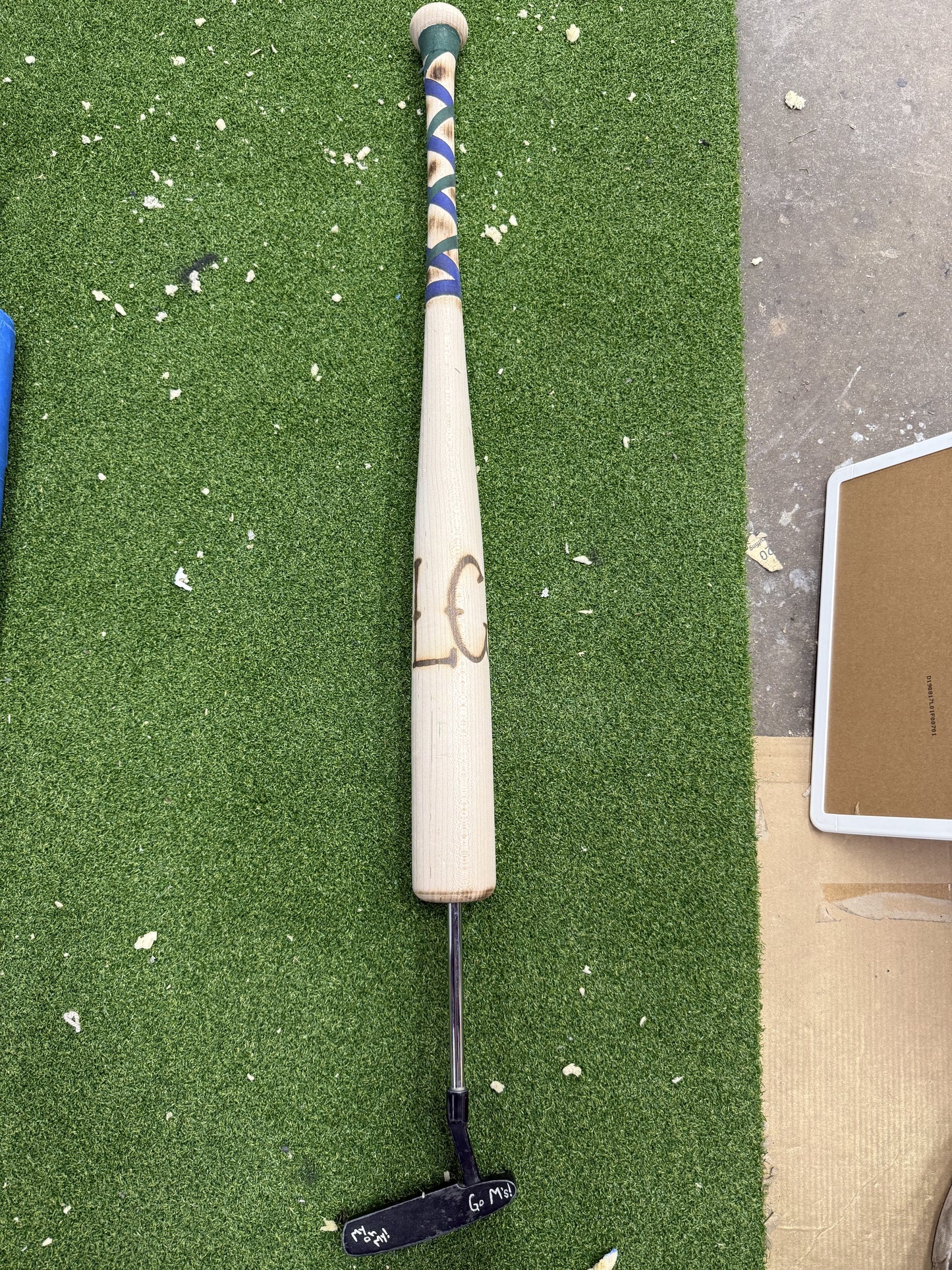 Custom One-of-One Bat Putter