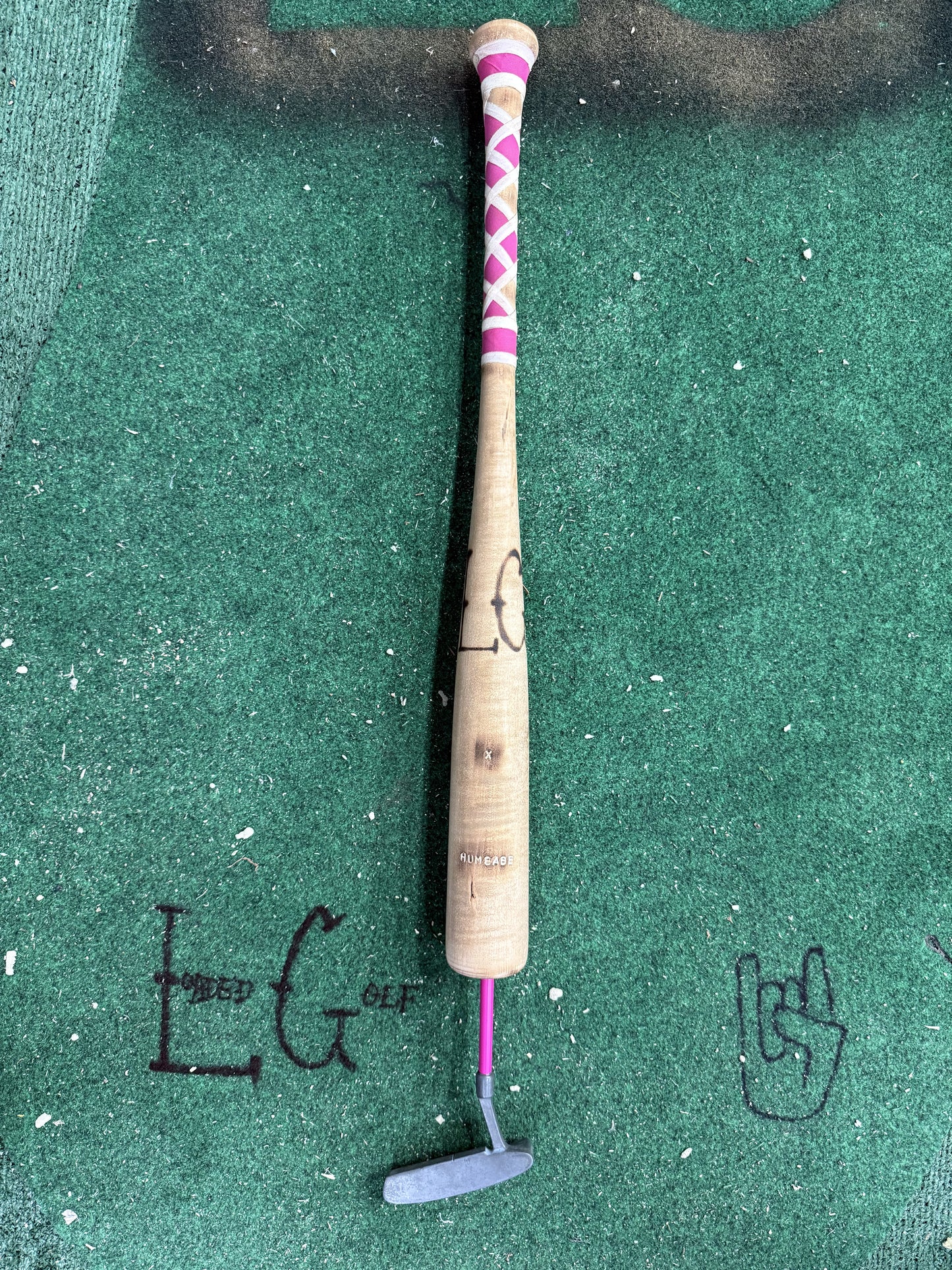 Custom One-of-One Bat Putter