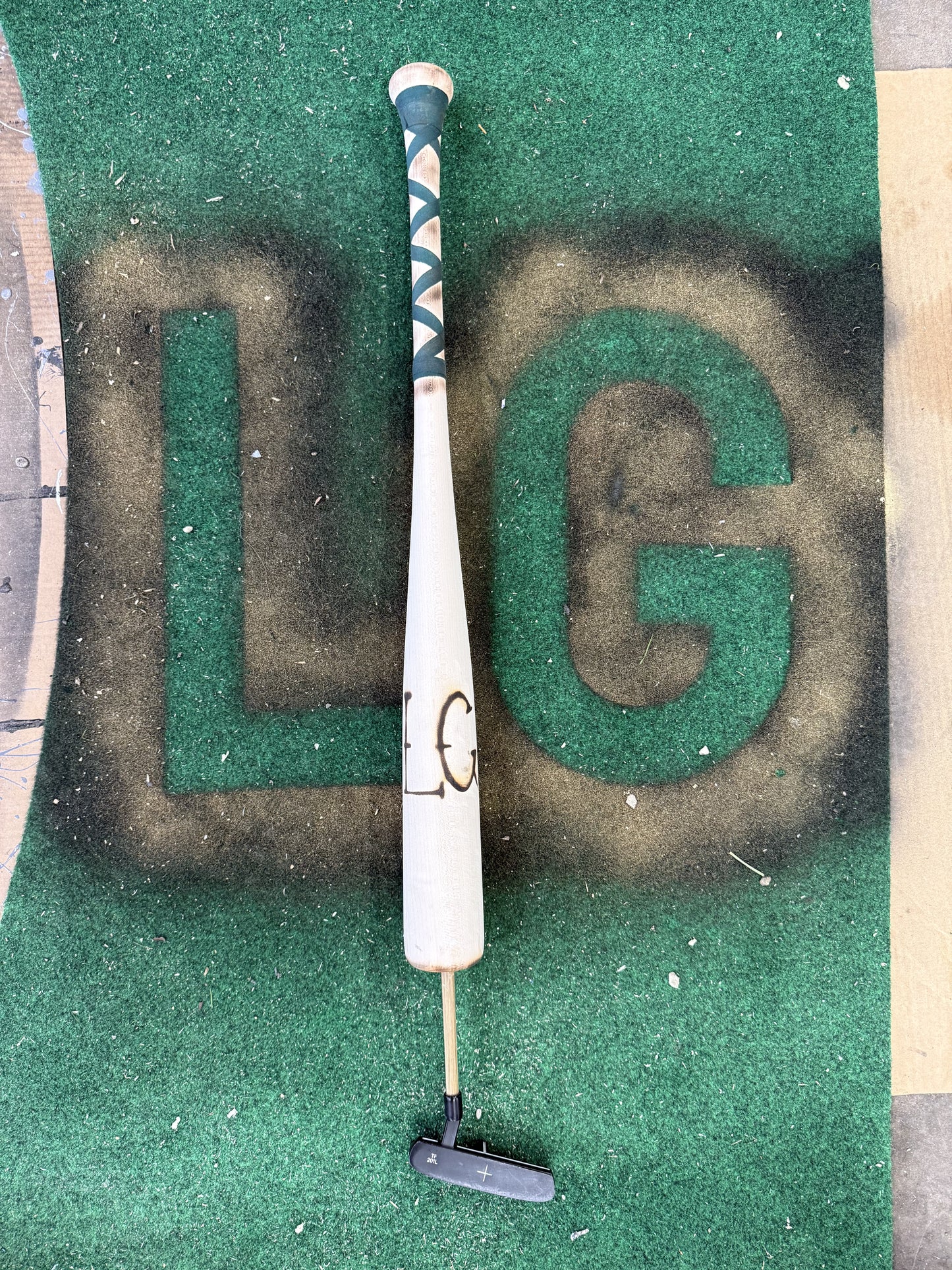 Custom One-of-One Bat Putter