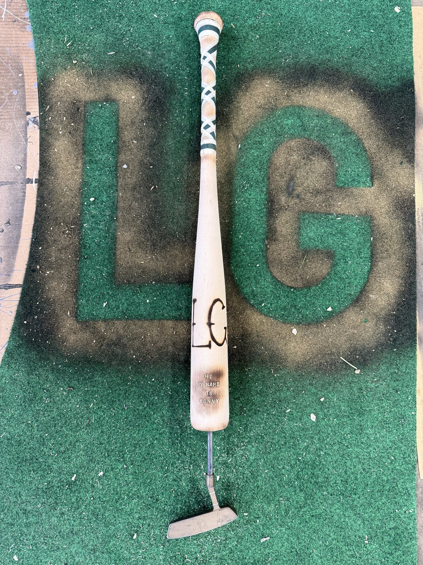 Custom One-of-One Bat Putter